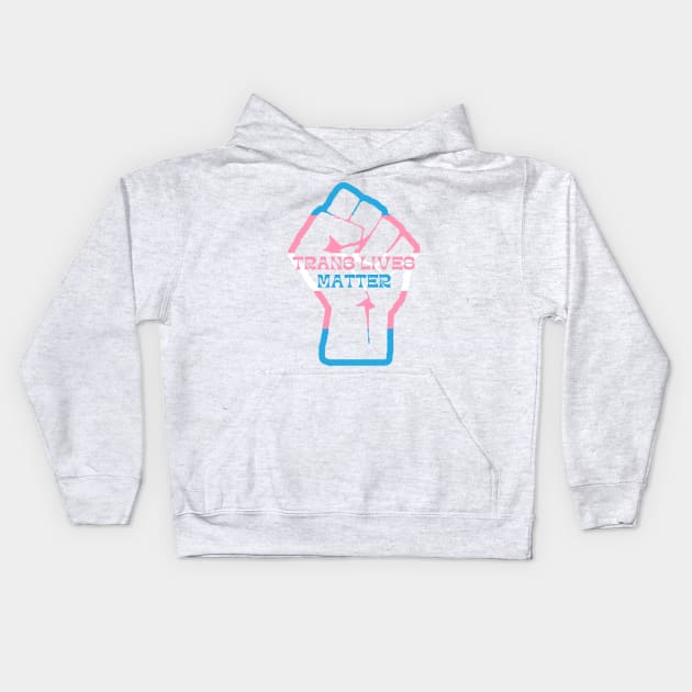 Trans Lives Matter Kids Hoodie by inQlusion inc.